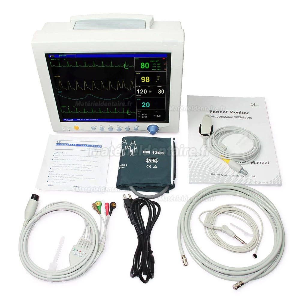 12.1″ Ecran Multi-paramètre Moniteur Patient CMS7000